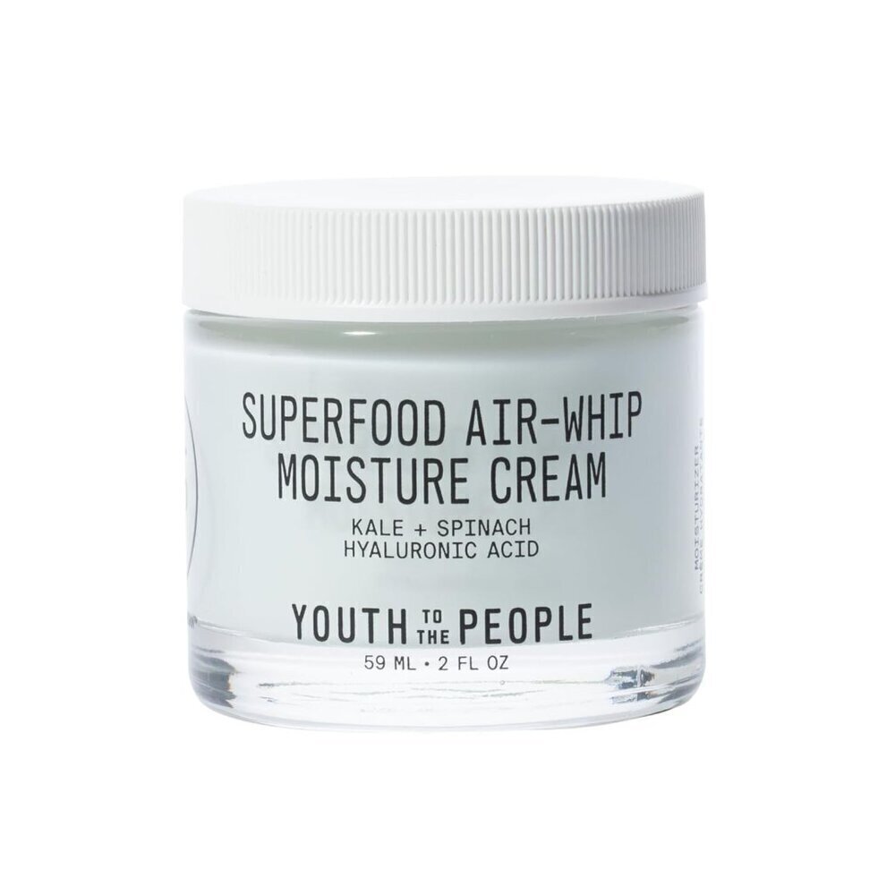 Superfood Air-Whip Moisture Cream - Kale + Green Tea Hyaluronic Acid Face Moistu